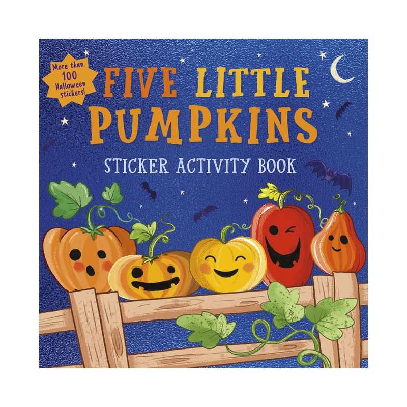 Five Little Pumpkins Sticker Activity Book - by  Villetta Craven (Paperback), 1 of 2