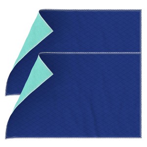 Inspire Waterproof Chair Pad, Dark Colored to Hide Stains, Quilted Chair Pad for Incontinence Washable - 1 of 4