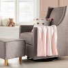Rayon from Bamboo Quilted Baby Blanket - Light Pink - Cloud Island™ - 2 of 4