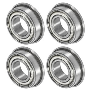 Unique Bargains Chrome Steel Durable Multipurpose Use Flanged Ball Bearing - 1 of 4