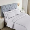 Cotton Chain Links Embroidered 3 Piece Duvet Cover Set by Blue Nile Mills - 2 of 4