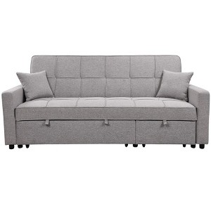 Ridstar 3-Seater Sofa Convertible Bed For Living Room-Light Gray - 1 of 4