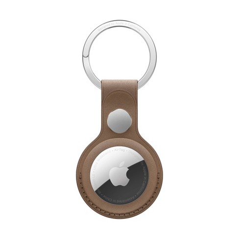 Apple Airtag Finewoven Key Ring - Taupe : Target