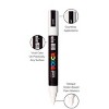 uni POSCA Soft Colors 8pk PC-5M Water Based Paint Markers Medium Point 1.8-2.5mm in Assorted Colors - 2 of 4