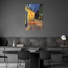 The Cafe Terrace on The Place du Forum (Cafe Terrace at Night) 1888 by Vincent van Gogh Unframed Wall Canvas - iCanvas - 3 of 4
