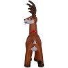 Gemmy Christmas Inflatable Reindeer, 6 ft Tall, Multi - 3 of 4