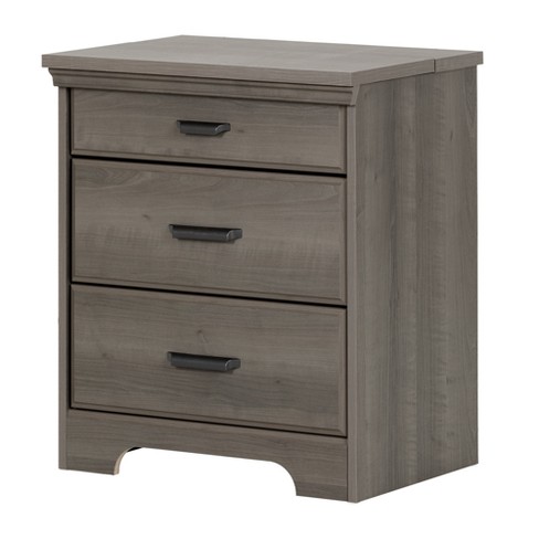 Cheap grey deals nightstands