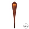 Vickerman Matte Glitter Drop Christmas Ornament - 3 of 3
