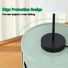 Haitral 3 Drawer Barrel Nightstand Green - 2 of 4