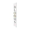 HomeRoots 72" White Solid Wood Blooms Welcome Porch Sign - 4 of 4
