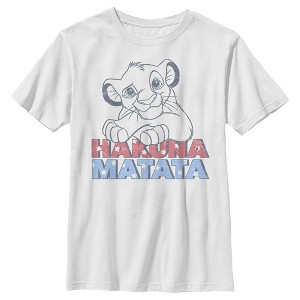 Boy's Lion King Simba American Pride T-Shirt - 1 of 4