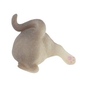 Unique Bargains Decorative Magnets Magnetic Fridge Irregular Shape Tricolor Cat Butt Synthetic Resin 1Pc - 1 of 3