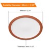 Unique Bargains Wide Mouth Leakproof Canning Lids Fits Storage Cover 80 Pcs - 2 of 3