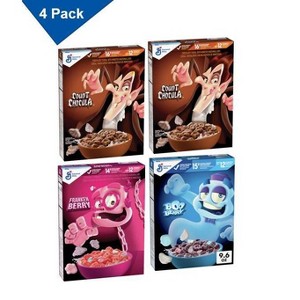 General Mills Ecomm Monsters Cereal - 4pk/39oz - Halloween - 1 of 4