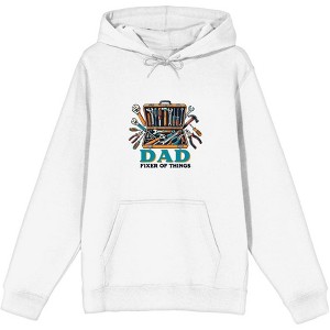 Dad Fixer Of Things
 Adult Long Sleeve Hoodie - 1 of 3
