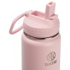 Takeya 18oz Actives Insulated Stainless Steel Water Bottle with Straw Lid - image 2 of 4