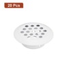 Unique Bargains Stainless Steel Dust-Proof Mesh Hole Circular Soffit Vents 20 Pcs - 3 of 4