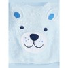 The Children's Place Baby Boys Long Sleeve Embroidered Polar Bear Pajamas - Cozy Fleece - 2 of 4