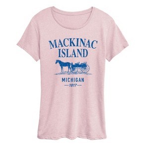 Women's - Instant Message - Mackinac Island Short Sleeve Graphic T-Shirt - 1 of 3