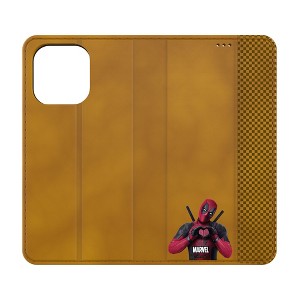 Keyscaper Marvel Badge Folio Cell Phone Case for iPhone 15 Pro Max - 1 of 4