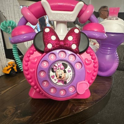 Just Play Disney Junior Minnie Mouse Ring Me Téléphone rotatif avec  lumières et sons, téléphone de jeu de simulation pour enfants, multicolore,  taille S : : Jeux et Jouets