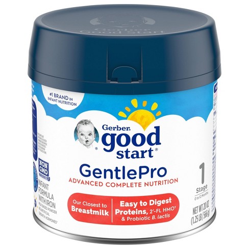 Kwestie aardappel Bek Gerber Good Start Gentlepro Non-gmo Powder Infant Formula - 20oz : Target