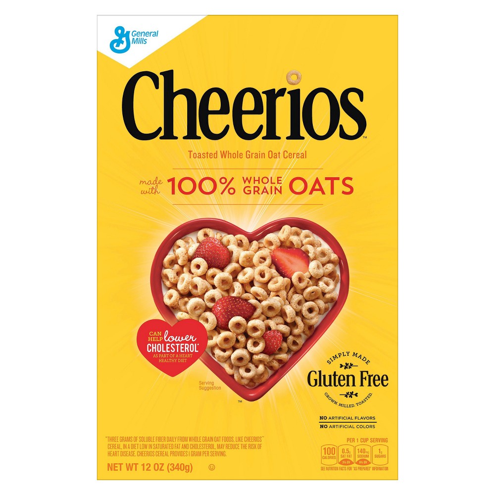 UPC 016000487727 product image for Cheerios Breakfast Cereal - 12oz - General Mills | upcitemdb.com