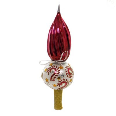  Tree Topper Finial 17.0" Carnival Tree Topper Christmas Stars  -  Tree Toppers 