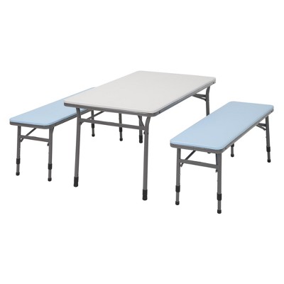 adjustable height children's table and chairs