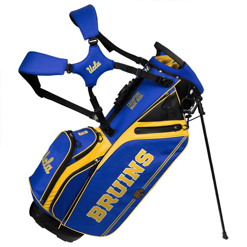 NCAA UCLA Bruins Team Effort Caddie Golf Bag, 1 of 4