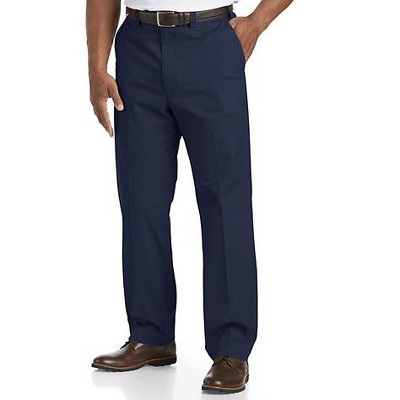 Oak Hill Straight-Fit Waist-Relaxer Stretch Twill Pants - Men's Big and Tall
