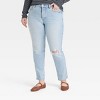Women's Mid-Rise 80's Slim Fit Jeans - Universal Thread™ - 4 of 4