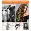 NAYSAYE 30 Pieces Heatless Hair Curlers Set for Women and Girls, Spiral Wave Rollers with 2 Styling Hooks for Most Hairstyles - 4 of 4
