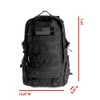 K-Cliffs Tactical Backpack Heavy Duty Student School Bag High Quality Durable Travel Hiking Daypack Laptop Bookbag w/ Molle System - 2 of 4