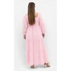 CITY CHIC | Brodie Maxi Dress - soft pink | 14W - 2 of 4