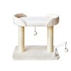 Two by Two Malibu - Off-White Scratching Post Cat Furniture - 20.7 in. Tall - image 3 of 4