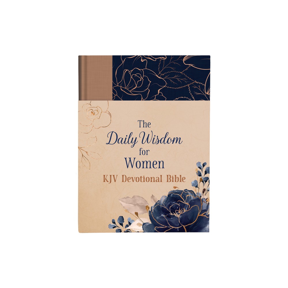 The Daily Wisdom for Women KJV Devotional Bible - by Compiled by Barbour Staff (Hardcover)