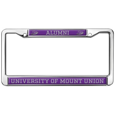 University of Mount Union Alumni Full Size Standard License Plate Metal Frame