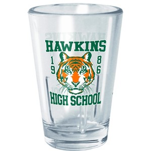 Stranger Things Hawkins High School 1986 Tritan Shot Glass - 1 of 3