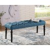 NicBex Dining Room Table Set Morden Dining Room Table with MDF Tabletop, 4 Upholstered Chairs and 1 Bench for Dining Room - 4 of 4