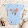 The Juniper Shop Elephant Colorful Baby Bodysuit - 2 of 2