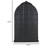 Cheung's Everlaine Modern Victorian Black Wall Accent Mirror - 2 of 2