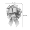 Unique Bargains Christmas Presents Bright Large Pull Bow Ribbons Glitter Gift Wrapping 10 Pcs - 2 of 4