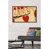 Trends International Tom Quartermaine - Playing Cards with Love Framed Wall Poster Prints - 2 of 4