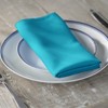 Slickblue Polyester Poplin Napkins 18"x18", Serged Edge, Event or Daily Table Use, 41 Color Options – Set of 4 or 10 - 2 of 4