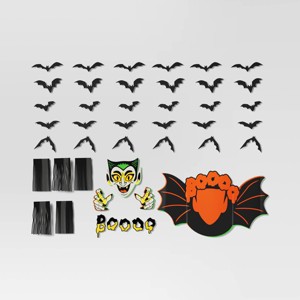 Bats and Vampire Paper Wall Decor - Hyde and EEK! Boutique™ - 1 of 3