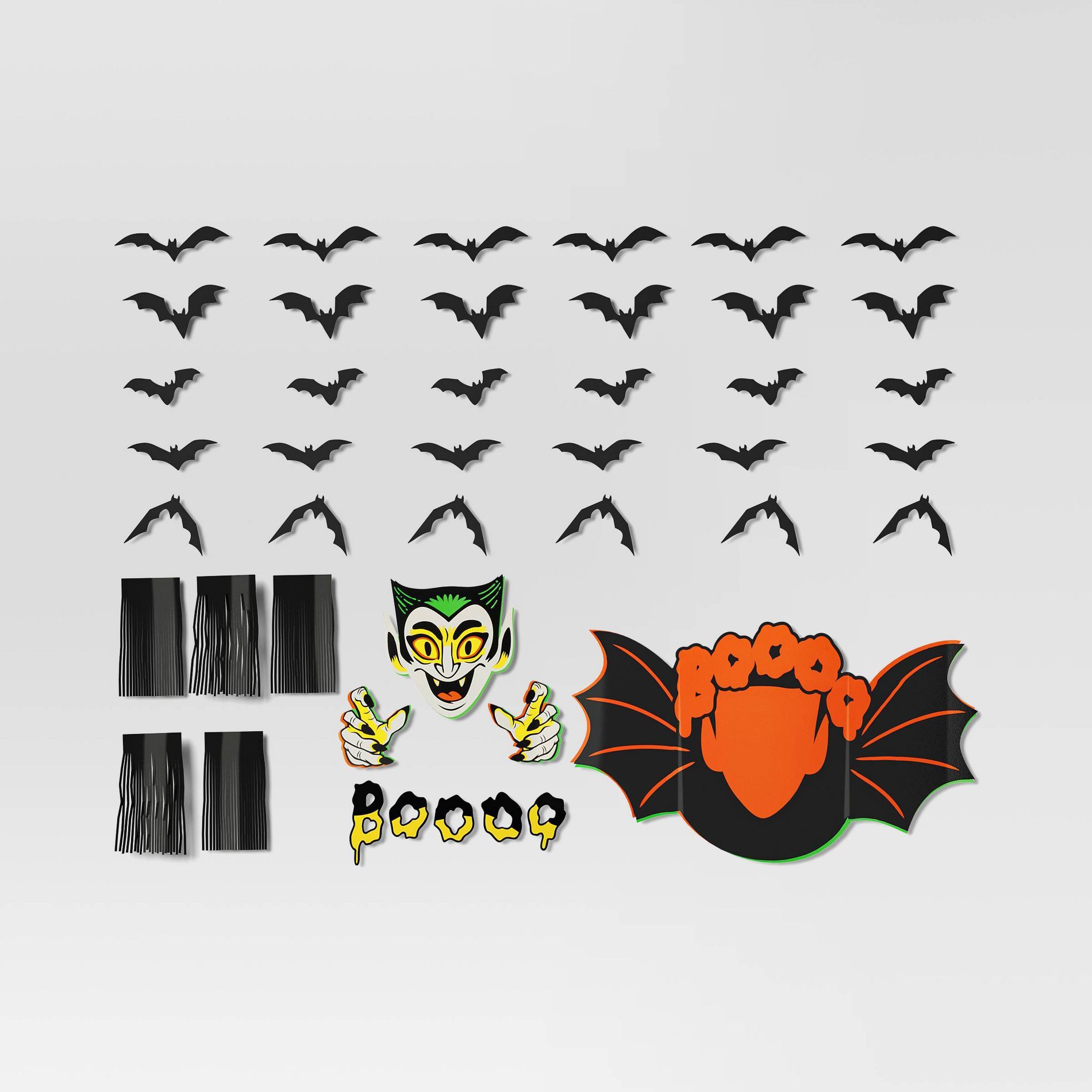 Bats and Vampire Paper Wall Decor - Hyde and EEK! Boutique™