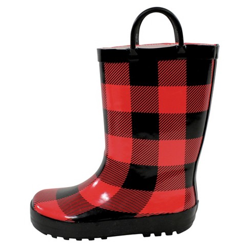 Plaid sale boots target