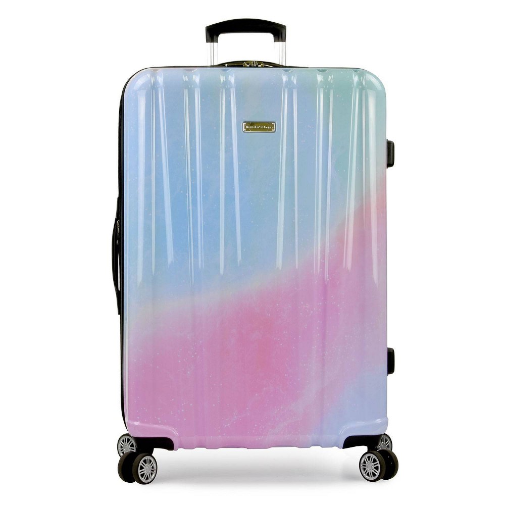 Traveler's Choice Ruma II Hardside Expandable Large Checked Spinner Suitcase - Pixie Pastel