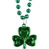 4E's Novelty St. Patrick's Day Beads Necklace Bulk (72 Pack) - Green Shamrock Beads with Shot Glass Assortment, 33" 8mm, Party Favors for Kids - 3 of 4